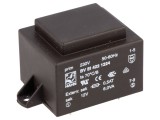 Transformator &icirc;ncapsulat 6VA 230V AC 12V 500mA PCB
