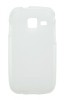 Husa silicon transparenta (cu spate mat) pentru Samsung Galaxy Wave Y S5380