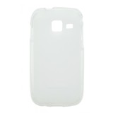 Husa silicon transparenta (cu spate mat) pentru Samsung Galaxy Wave Y S5380