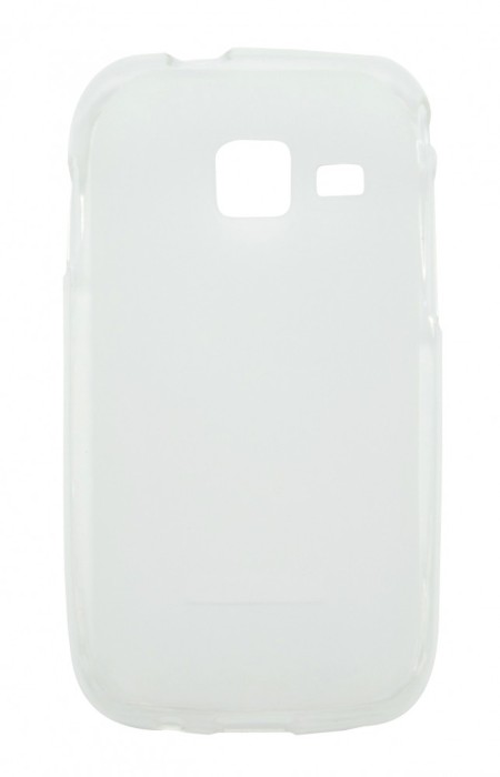 Husa silicon transparenta (cu spate mat) pentru Samsung Galaxy Wave Y S5380