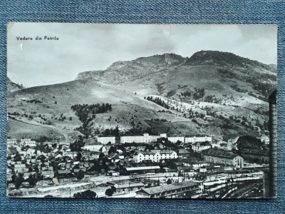 646 - Petrila / Vedere, carte postala RPR circulata foto