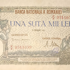 SD0058 Romania 100000 lei 1946 decembrie