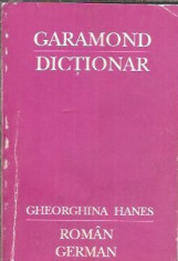 Dictionar roman german / Gheorghina Hanes / Garamond / format mic foto