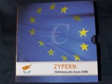 Euro set - Cipru 2008 de la 1 cent la 2 euro, 8 monede, Europa