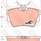 Set placute frana,frana disc OPEL VIVARO combi (2014 - 2016) TRW GDB1479