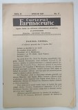 CURIERUL FARMACEUTIC , ANUL XI , APRILIE , NUMARUL 4 , 1941