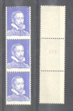 France 1965 3 x Cinderella Bernard Palissy 1510-1590 - with no. MNH AM.493, Nestampilat