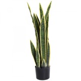 Cumpara ieftin Outsunny Plantă Artificială Limba Soacrei &icirc;n Ghiveci pentru Decor Interior și Exterior 15x80cm | Aosom Romania