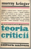 Teoria Criticii - Murray Krieger