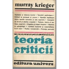 Teoria Criticii - Murray Krieger