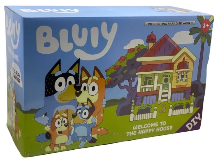 Set constructie casa de joaca Bluey