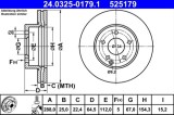 Disc frana ATE 24.0325-0179.1