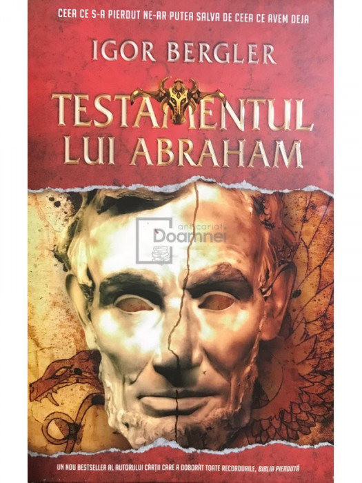 Igor Bergler - Testamentul lui Abraham (cartonată) (editia 2017)