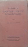 Formeln und Tabellen fur Feinmechanik - Paul Schlichting