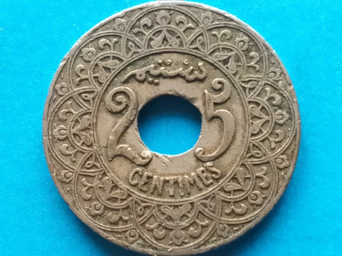 MAROC-25 CENTIMES (ND) 1921