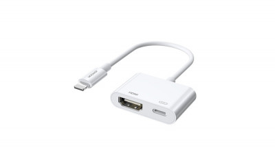 Joyroom adaptor Lightning - adaptor digital HDMI + Lightning FullHD 1080p 60 Hz, alb (S-H141-white) foto