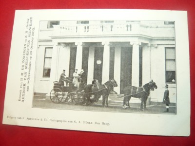 Ilustrata Regina Wilhelmina a Olandei si Print Hendrik v Mecklemburg Schwerin foto