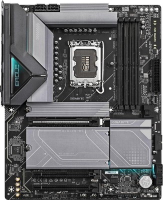 Placa de baza GIGABYTE Z890 EAGLE, LGA1851, DDR5, ATX, Negru/Gri &amp;quot;Z890 EAGLE&amp;quot; foto