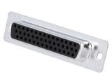Mufă D-Sub HD 44 Pin Mamă Aurită pe Cablu, MH CONNECTORS