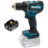 Makita DDF485Z + BL1830B - Masina de gaurit si insurubat 50 Nm + Acumulator Li-Ion 18 V 3 Ah