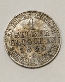 1 Groș Argint 'Silbergroschen' 1855 A