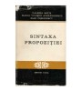 Colectiv - Sintaxa propozitiei - Texte si analize - 122915