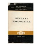 Colectiv - Sintaxa propozitiei - Texte si analize - 122915