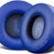 Set 2 bureti pentru casti JBL E45BT / E45 / C45BT / E35BT / E35 Wired, On-Ear, Albastru, Piele ecologica, Spuma cu memorie