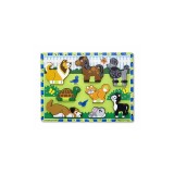 Cumpara ieftin Puzzle in relief animale de companie Melissa and Doug