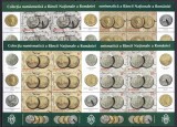 Cumpara ieftin ✅ RO 2015 LP 2087 c &quot;Colectia BNR tezaure monetare II&quot; , serie in minicoli de 6 marci + 6 viniete + 2 tabs , MNH