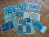 Germania Lot de 10 Bancnote din Perioada 1906-1933