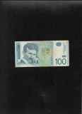 Rar! Serbia 100 dinara 2003 seria0036264 ZA replacement