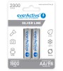 2 x baterie everActive R6/AA Ni-MH 2000 mAh Silver Line