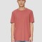 s.Oliver Tricou barbati cu decolteu la baza gatului si textura de vafe, Regular fit, Roz prafuit, S