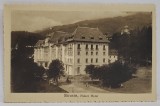 SINAIA , PALACE HOTEL , VEDERE DE ANSAMBLU , CARTE POSTALA , INTERBELICA