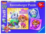 Puzzle Patrula Catelusilor M1, 3X49 Piese, Ravensburger