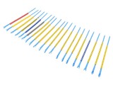 Kit Etichete Cablu PVC Gri 2.5-5mm