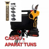 Cumpara ieftin Foarfeca de gradina cu 2 acumulatori, pentru vita de vie si crengi, 88V, 2Ah