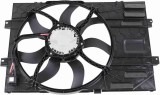 Ventilator radiator Vw Transporter T5 16, Transporter/Multivan/Caravelle T6, motor: 2.0 BiTDI, 2.0 TDI, 2.0 TSI, 4 pini, 7E0121201AA; 7E0121201N