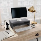 Suport monitor, gri, 42 x 24 x 13 cm, PAL