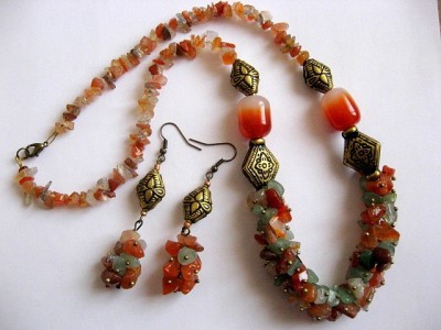set agate si aventurin 25971 foto