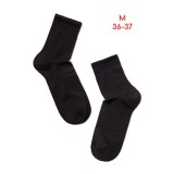 Șosete damă, subțiri de bambus, Bamboo 000 - Negru, 36-37 (23)