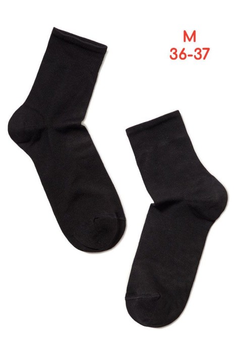 Șosete damă, subțiri de bambus, Bamboo 000 - Negru, 36-37 (23)