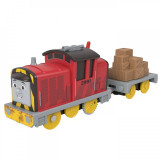 Thomas locomotiva motorizata selly cu vagon, Mattel