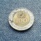 100 Escudos 1989 Portugalia Inel exterior inversat - eroare ? bimetal