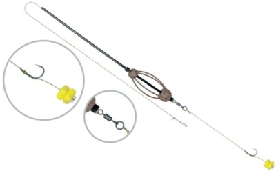 Montura Carp Zoom Complete Feeder Rig, 40g, Nr.6, 70cm, 1buc/plic foto