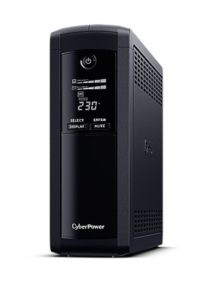 UPS CYBER POWER Line Int. cu mgmt,LCD,tower, 1200VA/ 720W,AVR,5xSchuko,LCD,2x 12V/7Ah,Backup 1-8 min,incarcare 8h,conector USB,RS232,RJ45,GreenP,&amp;quot;VP12 foto