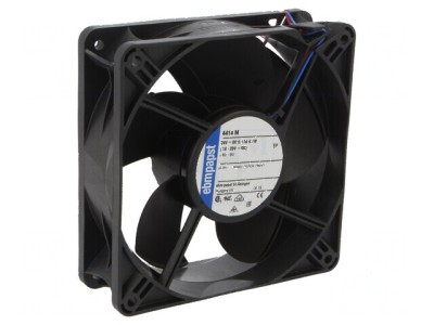 Ventilator DC axial 24VDC 119x119x38mm 184m3/h 42dBA 24AWG foto