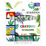 Cumpara ieftin Set creioane cerate Starpak, Safari, 12 culori