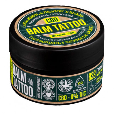 Unt de Corp, Balm Tattoo, Dragon&amp;#039;s Blood Yellow, pentru Vindecarea Tatuajelor si Mentinerea Culorilo foto